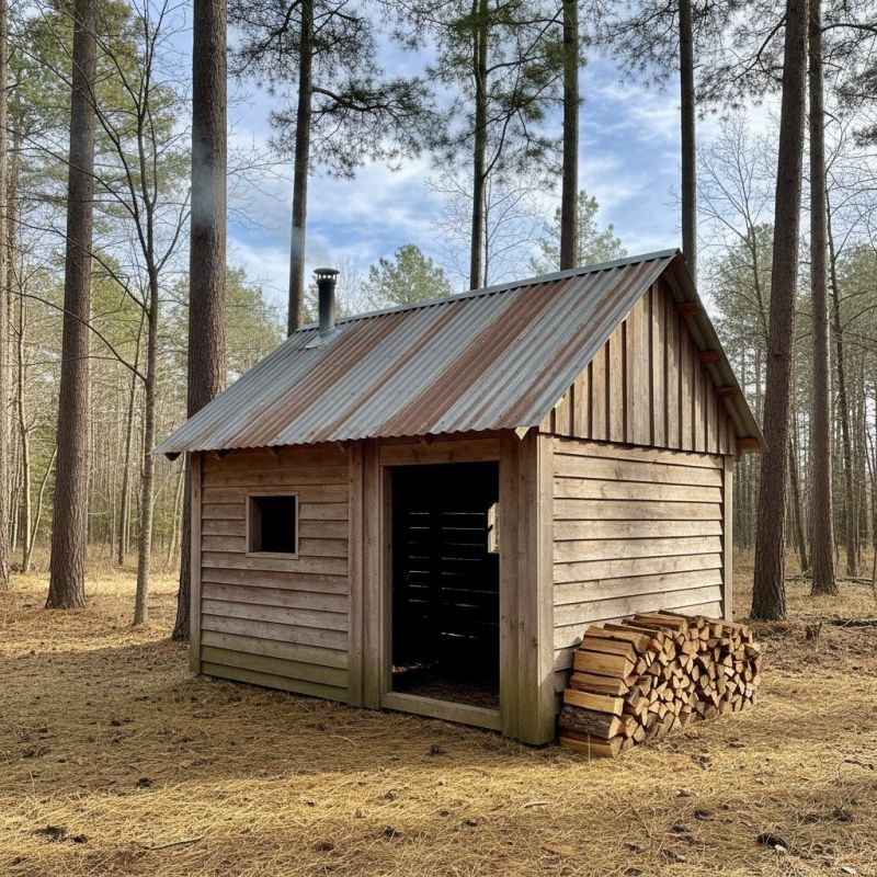 Cabin Siding Installation