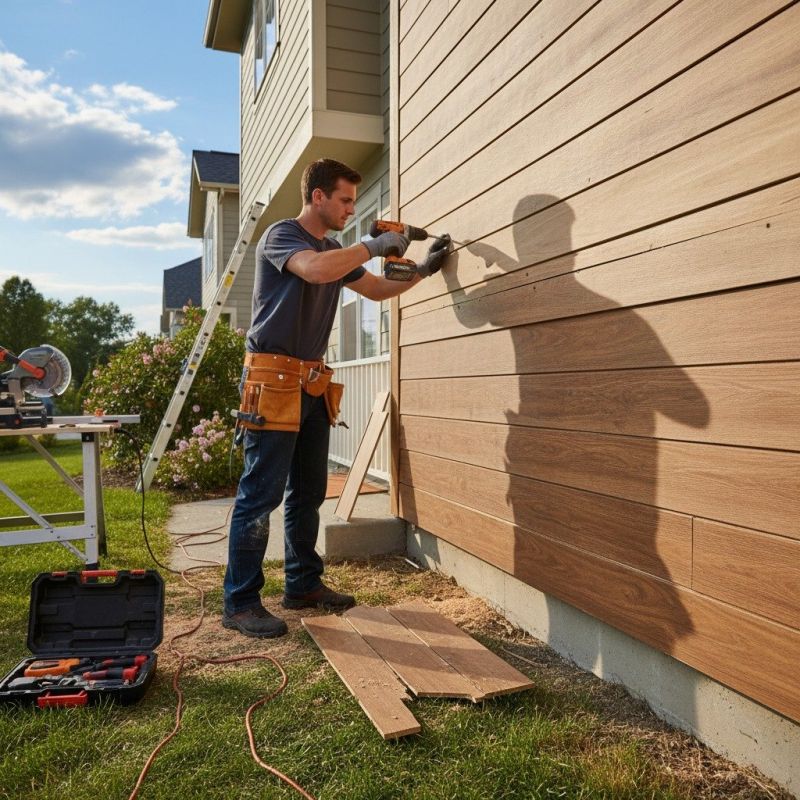 Batten Siding Repair detail